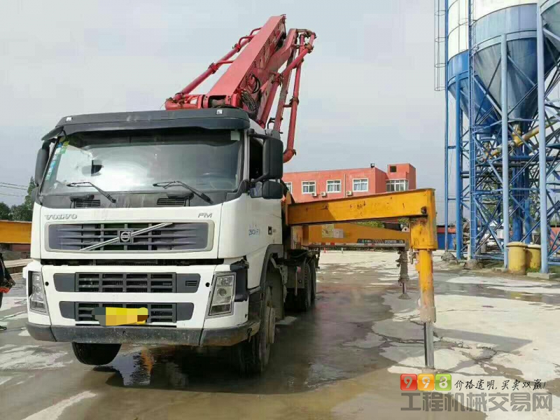 转让2011年三一沃尔沃37米叉腿泵车_泵车_混凝土_设备_998工程机械