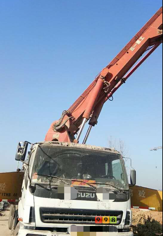 出售07年三一五十铃45米泵车(无手续)