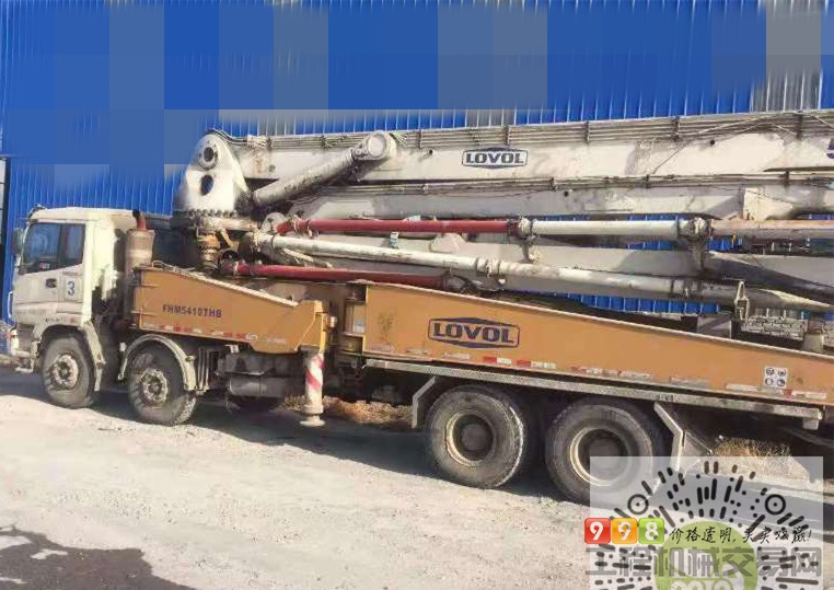 转让2011年福田48米泵车