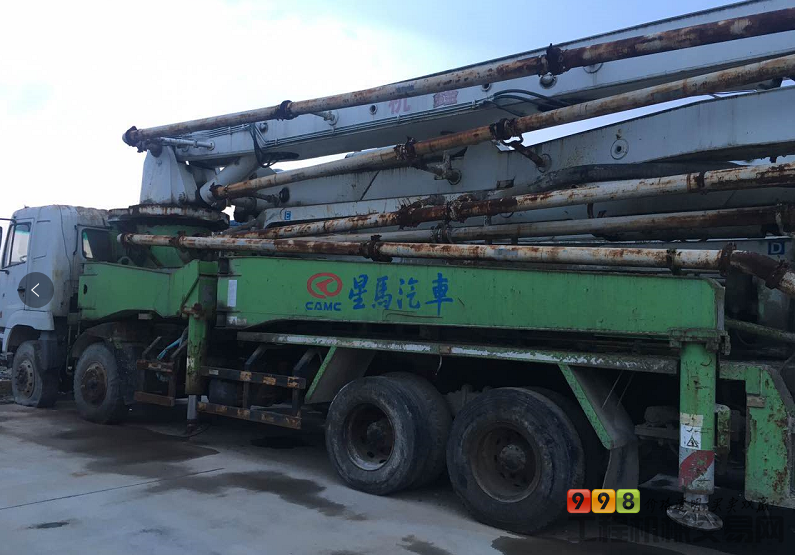 出售08年华菱星马37米泵车